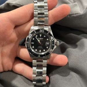 Invicta Black dive watch